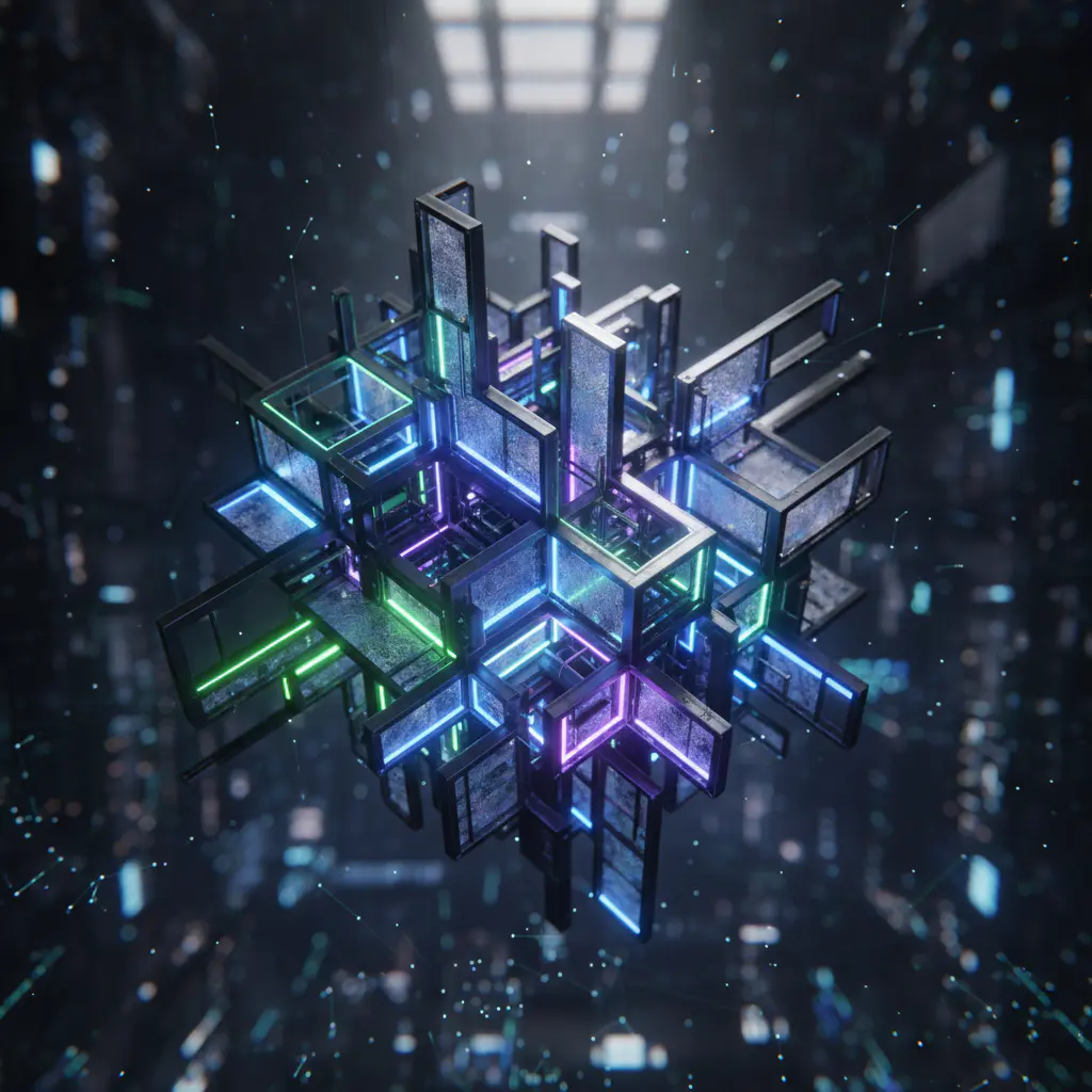 LatticeKit Interface Abstract 3D