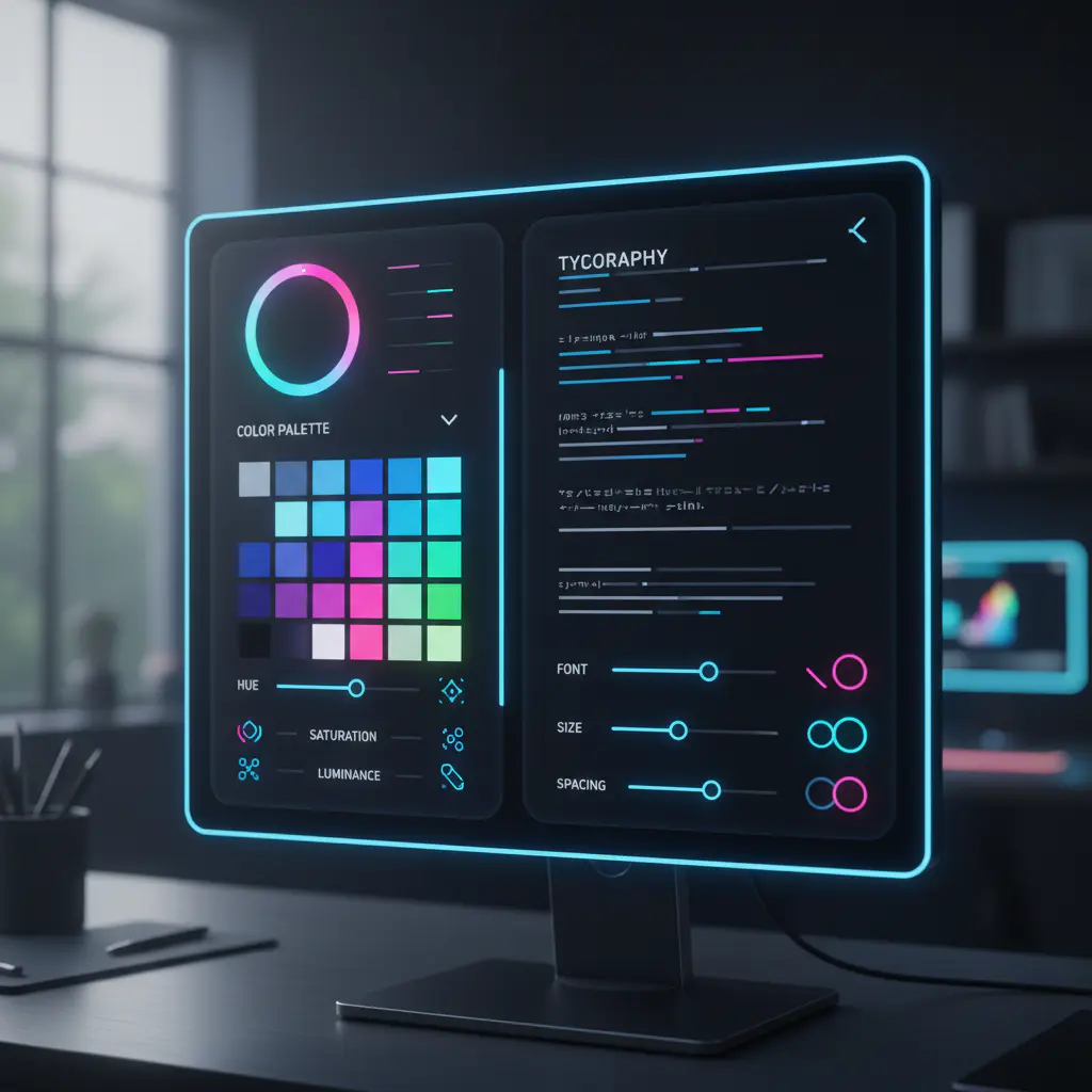 Customization panel